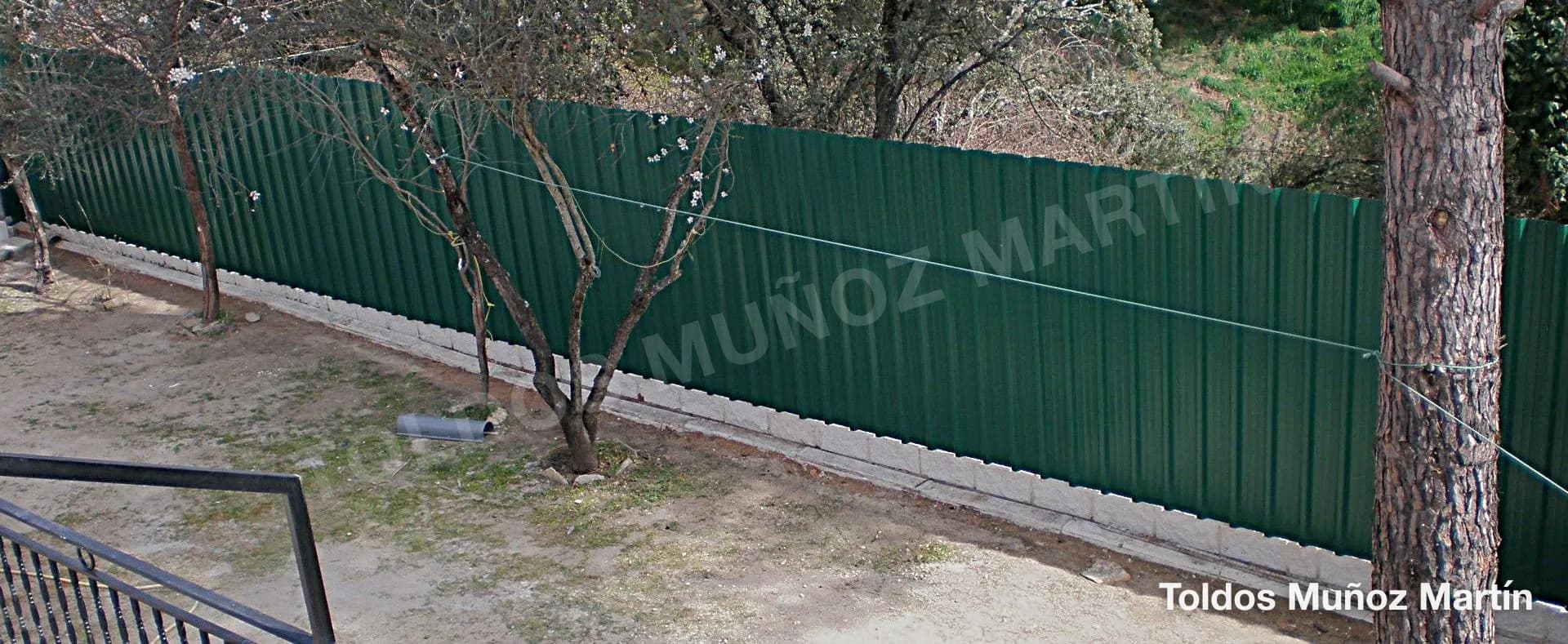 Chapa trapezoidal instalado por Toldos Muñoz Martín – trabajo 3