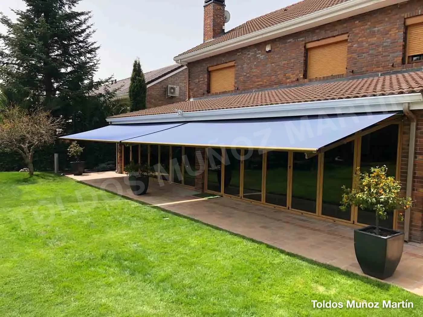 Toldos extensibles instalado por Toldos Muñoz Martín – trabajo 4