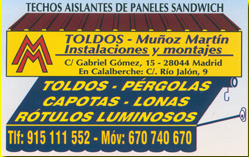 Toldos Muñoz Martín